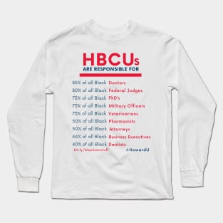 HBCUs are responsible for... Long Sleeve T-Shirt